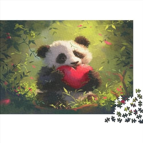 Panda Puzzlespiel 1000 Teile Puzzle Für Erwachsene Und Kinder Ab 14 Jahren, Erwachsenen Puzzlespiel Puzzel 1000pcs (75x50cm) von BBQYNVKJR