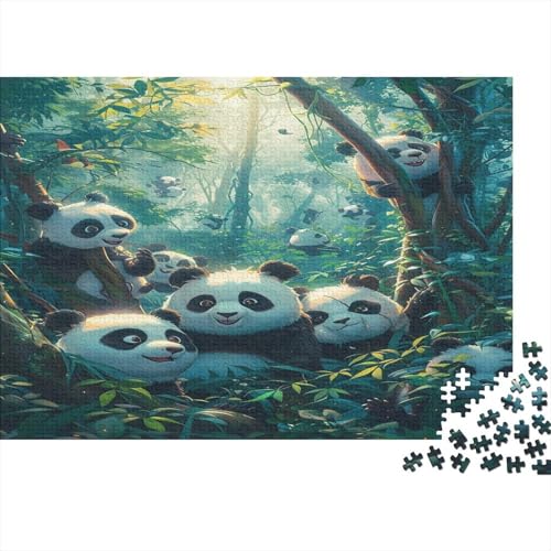 Panda Puzzlespiel 1000 Teile Puzzles Für Erwachsene Lernspiel Herausforderung Spielzeug 1000 Teile Puzzles Für Erwachsene Kinder Erwachsenen Puzzlespiel Puzzel 1000pcs (75x50cm) von BBQYNVKJR