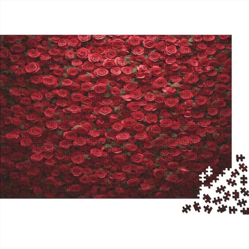 Rose Puzzle 1000 Teile Erwachsene, Puzzlespiel Jigsaw Puzzles Erwachsenen Puzzlespiel Puzzel 1000pcs (75x50cm) von BBQYNVKJR