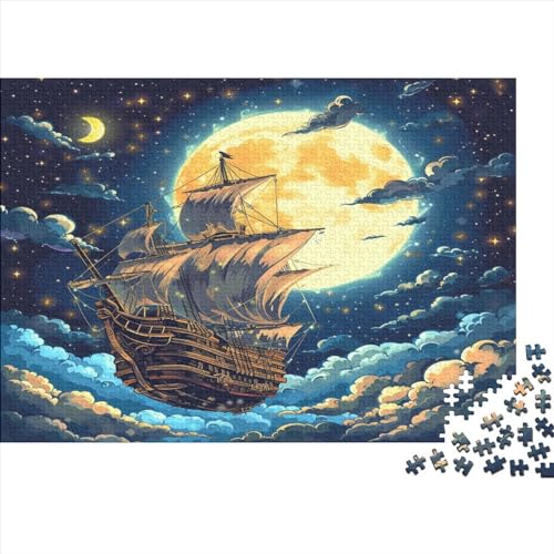 SailBoot Puzzlespiel 1000 Teile Puzzle Für Erwachsene Und Kinder Ab 14 Jahren, Puzzle-Motiv Erwachsenen Puzzlespiel Puzzel 1000pcs (75x50cm) von BBQYNVKJR