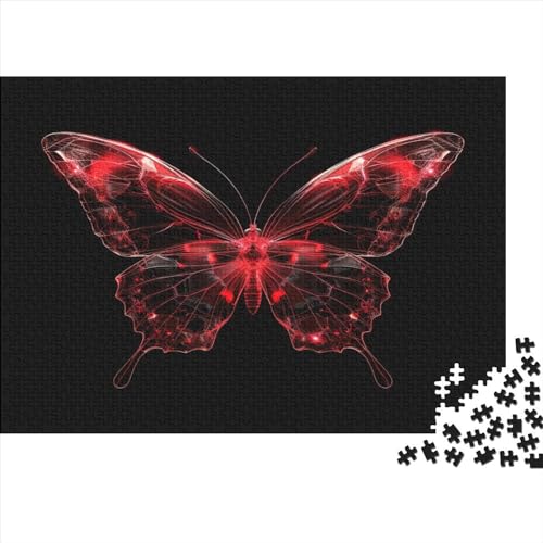 Schmetterling 1000 Teile,Impossible Puzzle,GesKükenlichkeitsspiel Für Die Ganze Familie, Erwachsenen Puzzlespiel Puzzel 1000pcs (75x50cm) von BBQYNVKJR