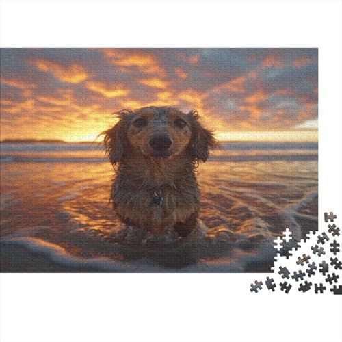 Schwanzer Spaniel Puzzlespiel 1000 Teile Puzzles Für Erwachsene Lernspiel Herausforderung Spielzeug 1000 Teile Puzzles Für Erwachsene Kinder Erwachsenen Puzzlespiel Puzzel 1000pcs (75x50cm) von BBQYNVKJR