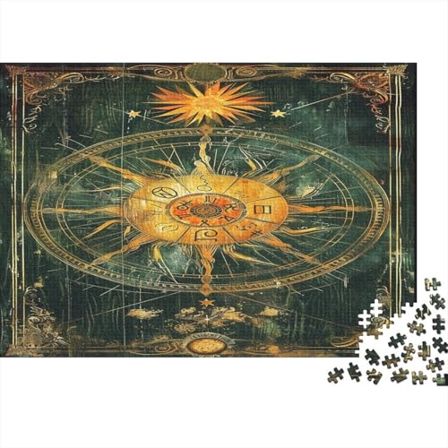 Sonne Mond Puzzlespiel 1000 Teile Für Erwachsene, Einzigartige Kunstwerke Und Vorlage - Geburtstagsgeschenk - Spaßige Puzzles Mit Überraschung Von Puzzle in A Bag Puzzel 1000pcs (75x50cm) von BBQYNVKJR