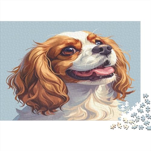 Springer Spaniel Puzzle 1000 Teile Für Erwachsene Und Kinder Ab 14 Jahren Für Stressabbauer Puzzel 1000pcs (75x50cm) von BBQYNVKJR