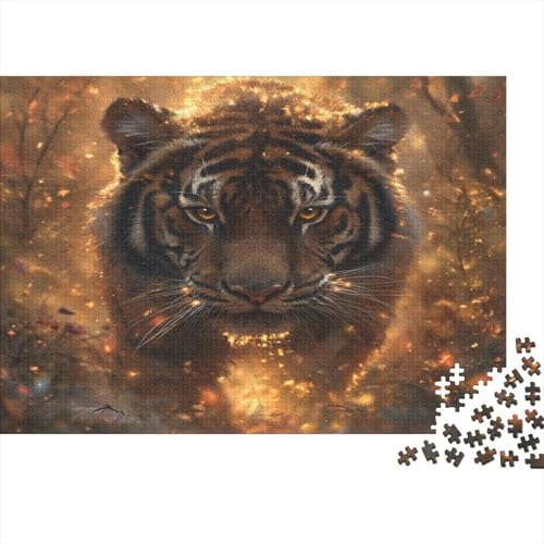 Tiger Puzzle 1000 Teile Puzzle Für Erwachsene Und Kinder Ab 14 Jahren Puzzel 1000pcs (75x50cm) von BBQYNVKJR