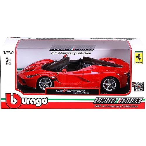 Bburago 1:24 Ferrari "Aparta", Rot von Bburago