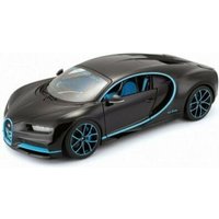 BBURAGO 1:18 Bugatti Chiron, schwarz von BBURAGO