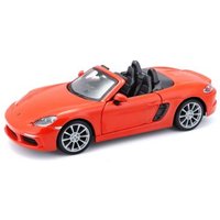 BBURAGO 1:24 Porsche 718 Boxter, lava orange von BBURAGO