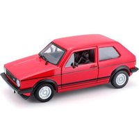 BBURAGO 1:24 Volkswagen Golf MK1 Gti (1979), rot von BBURAGO