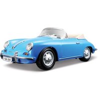 BBURAGO 15612025BL 1:18 Porsche 356B Cabriolet (1961), blau von BBURAGO