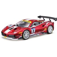 BBURAGO 18-26308 Ferari Racing 1:24 Ferrari 488 Challenge (Formula Racing), 2017 von BBURAGO