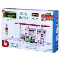 BBURAGO 18-30404 1:43 StreetFire "Tankstelle", inkl 1 Fahrzeug von BBURAGO