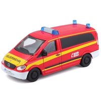 BBURAGO 18-32007F 1:50 Bburago Mercedes Vito Feuerwehr, WB von BBURAGO