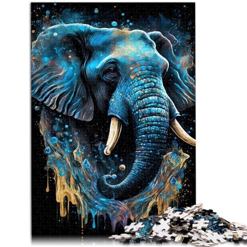 1000-teiliges Puzzle für Erwachsene Elefanten-Quizspiel Helfen Sie dem Gehirn süchtig machende Spielzeuge zu trainieren um Geduld zu fördern 26x38cm 1000-teiliges Puzzle für Erwachsene Elefanten-Quizspiel Helfen Sie dem Gehirn süchtig machende Spielzeuge zu trainieren um Geduld zu fördern 26x38cm von BBVNFLIR