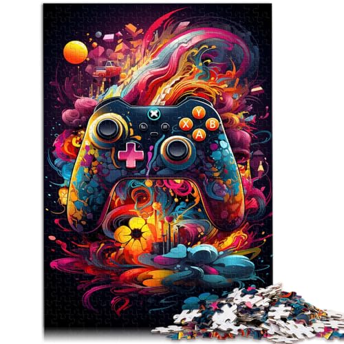 1000-teiliges Puzzle für Erwachsene Puzzle-Controller Quizspiel Lernspiel für Geburtstag Weihnachten für Teenager ab 14 Jahren 26x38cm 1000-teiliges Puzzle für Erwachsene Puzzle-Controller Quizspiel Lernspiel für Geburtstag Weihnachten für Teenager ab 14 Jahren 26x38cm von BBVNFLIR