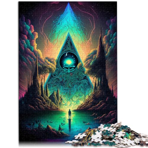 1000-teiliges Puzzle für Erwachsene psychedelisches Quizspiel Helfen Sie dem Gehirn süchtig machende Spielzeuge zu trainieren um Geduld zu fördern 26x38cm 1000-teiliges Puzzle für Erwachsene psychedelisches Quizspiel Helfen Sie dem Gehirn süchtig machende Spielzeuge zu trainieren um Geduld zu fördern 26x38cm von BBVNFLIR