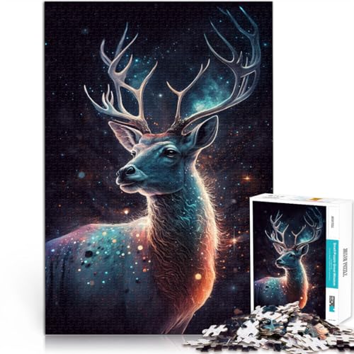 Puzzle EIS- und Feuertiger, 1000 Teile, Puzzle 50 x 75 cm, Holzpuzzle für Erwachsene und Kinder ab 14 Jahren, entspannendes, intellektuelles Lernspielzeug von BBVNFLIR