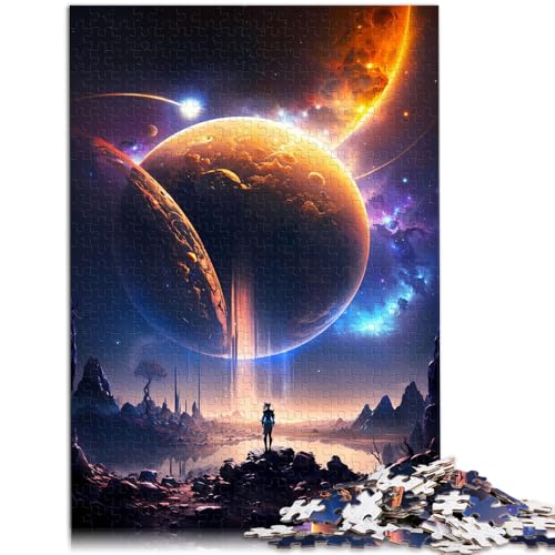 Puzzle Keeper of The Stars, 1000 Teile, für Erwachsene und Kinder, 50 x 75 cm, Holzpuzzle für Erwachsene und Kinder ab 14 Jahren, Spiele, Spielzeug, Geschenk von BBVNFLIR