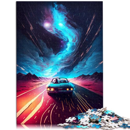 Puzzle Weltraum-Campingausflug für Erwachsene, 1000 Teile, Puzzle, 50 x 75 cm, Holzpuzzle, Teenager, Lernen, Lernspielzeug, Familienspiele von BBVNFLIR