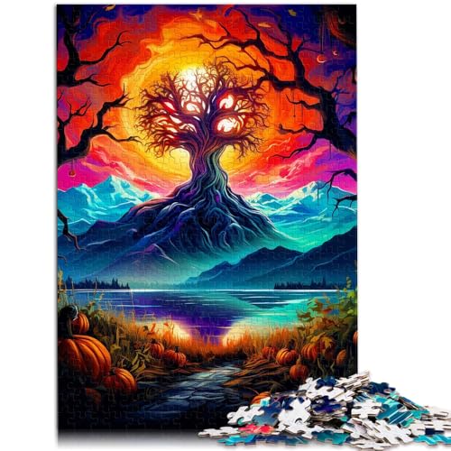 Puzzle Wunderbare Aussicht, 1000-teiliges Puzzle, 50 x 75 cm, Holzpuzzle für Erwachsene und Kinder ab 14 Jahren, Lernspiele für zu Hause, DIY-Spielzeug von BBVNFLIR