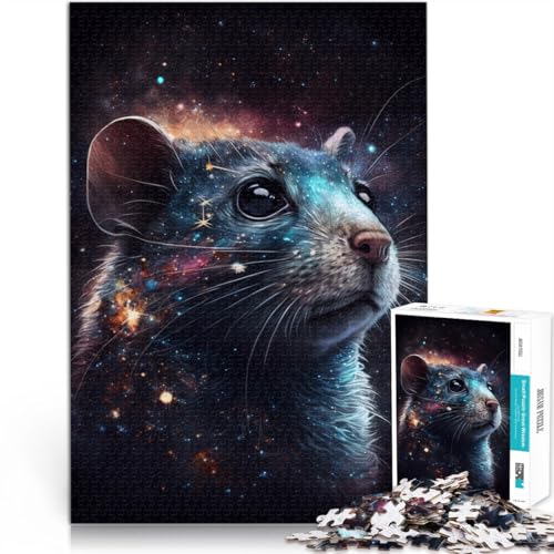 Puzzle für Erwachsene, Genshin Impact Xingqiu für Erwachsene, 1000 Teile, 50 x 75 cm, Holzpuzzle für Erwachsene und Kinder ab 14 Jahren, gutes Geschenk für Erwachsene und Kinder von BBVNFLIR