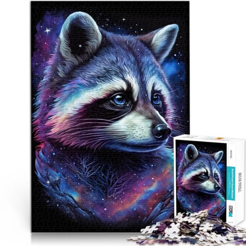 Puzzle für Erwachsene, Genshin Impact Yae Miko für Erwachsene, 1000 Teile Puzzle, 50 x 75 cm, Holzpuzzle, geeignet für Kinder ab 14 Jahren, Spielzeug, Denkspiel von BBVNFLIR