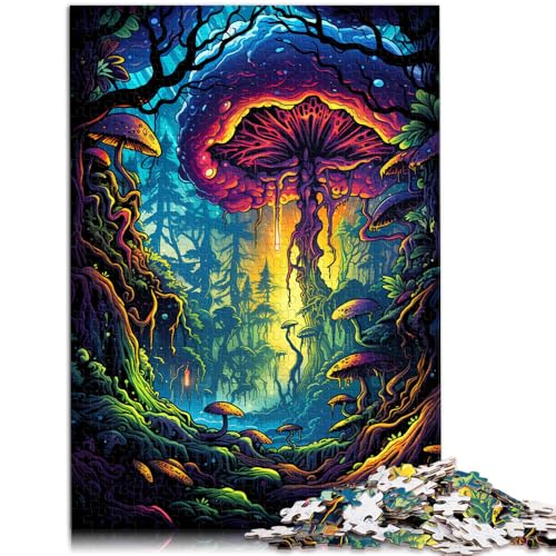 Puzzle für Erwachsene 1000 Teile Bunte Pilzwelt Lernspielzeug EIN Kunstwerk für Teenager ab 14 Jahren 50x75cm Puzzle für Erwachsene 1000 Teile Bunte Pilzwelt Lernspielzeug EIN Kunstwerk für Teenager ab 14 Jahren 50x75cm von BBVNFLIR