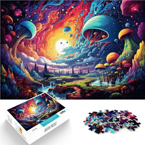 Puzzle für Erwachsene Imagine Universe Puzzle für Erwachsene 1000 Teile 50x75cm Holzpuzzle für Erwachsene und Kinder ab 14 Jahren Spiele Spielzeug Geschenk von BBVNFLIR