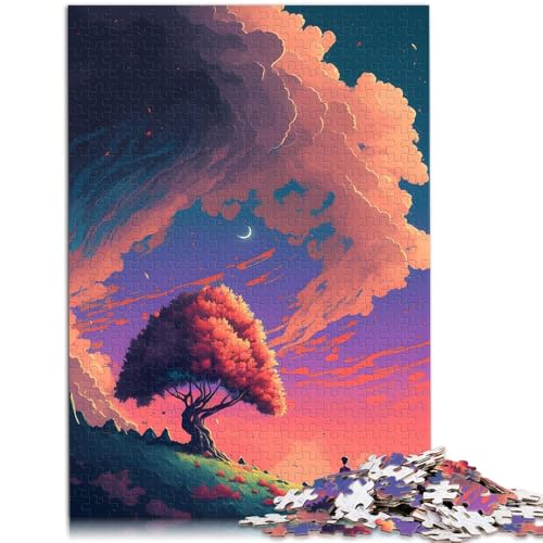 Puzzle für Erwachsene Wunderbare Welt Puzzle für Erwachsene 1000 Teile 50x75cm Holzpuzzle für Erwachsene Kinder 14+ Weihnachtsgeburtstagsgeschenke von BBVNFLIR