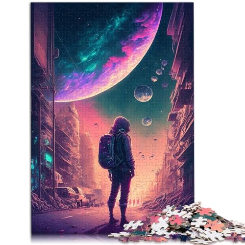 Puzzle magisches Universum, 1000-teiliges Puzzle 50 x 75 cm, Holzpuzzle für Erwachsene und Kinder ab 14 Jahren, Lernspielzeug von BBVNFLIR