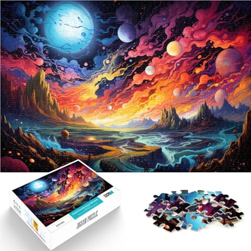 Puzzles für Erwachsene und Teenager „Imagine Universe“ Puzzles für Erwachsene 1000 Puzzle-Spielzeuge 50x75cm für Erwachsene und Kinder ab 14 Jahren Spiele Spielzeug Geschenk von BBVNFLIR