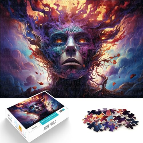 Spielzeug Puzzle Lernspiele Herr des Universums Puzzle für Erwachsene 1000 Teile 50x75cm Holzpuzzle für Erwachsene und Kinder ab 14 Jahren Spielzeug-Wanddekoration von BBVNFLIR