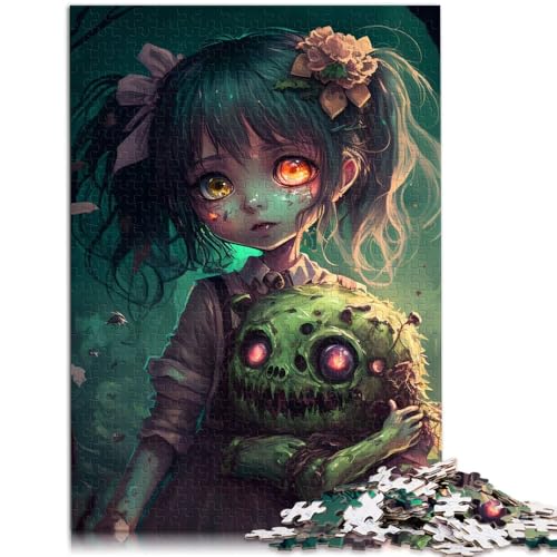 Teenager-Puzzle Zombie 1000-teiliges Puzzle für Erwachsene und Kinder 50x75cm Holzpuzzle für Erwachsene und Kinder ab 14 Jahren Spielzeug-Wanddekoration von BBVNFLIR