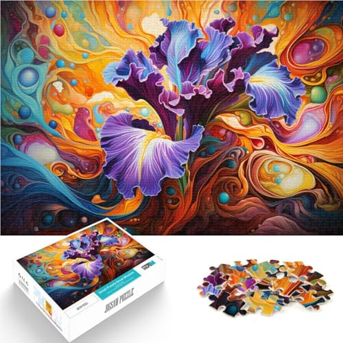 für Erwachsene Puzzle Imagine Flowers Puzzle für Erwachsene 1000 Teile 50x75cm Holzpuzzle für Erwachsene Kinder ab 14 Jahren Geschenk für Erwachsene und Kinder von BBVNFLIR