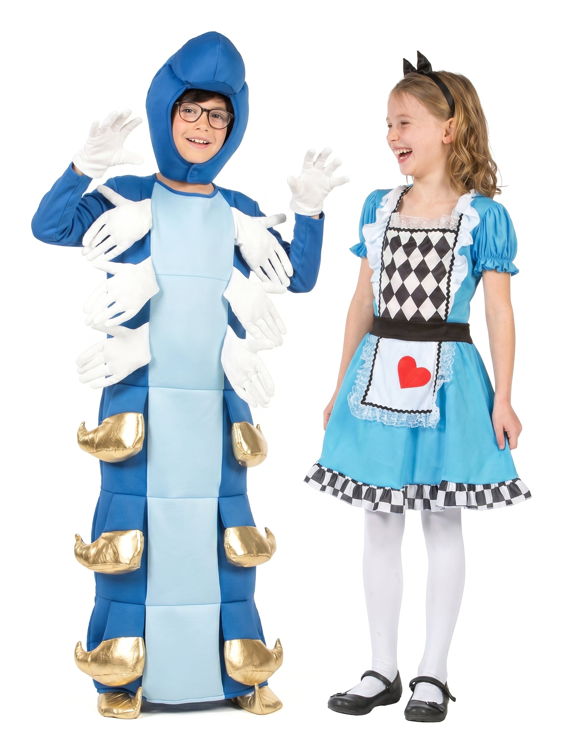 Alice und die Raupe Kinder-Partnerkostüm Alice und die Raupe Kinder-Partnerkostüm von BCI