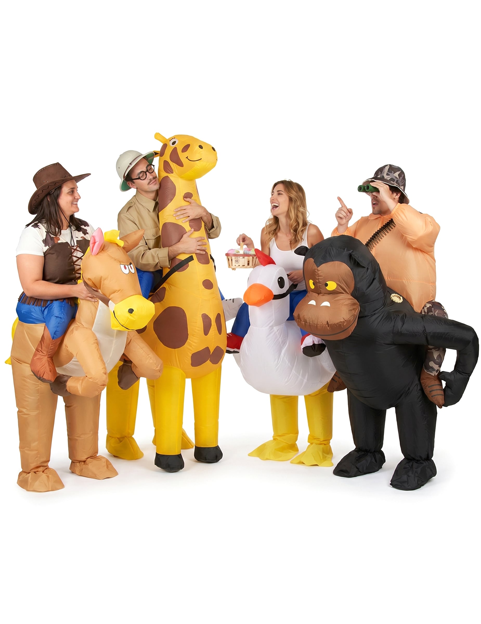 Aufblasbare Tier-Gruppenkostüme für Erwachsene Aufblasbare Tier-Gruppenkostüme für Erwachsene von BCI