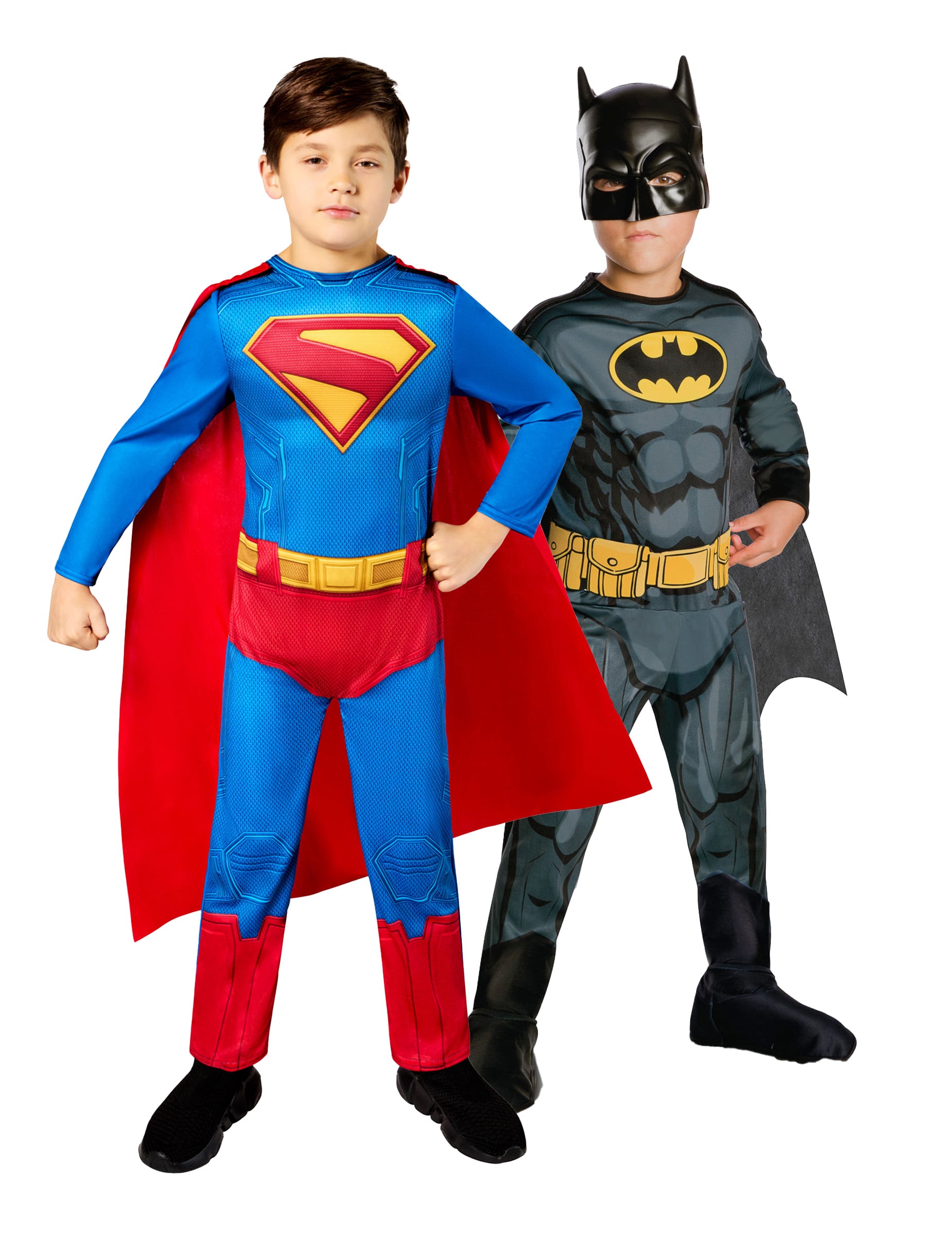 Batman und Superman Kinder-Partnerkostüm Batman und Superman Kinder-Partnerkostüm von BCI