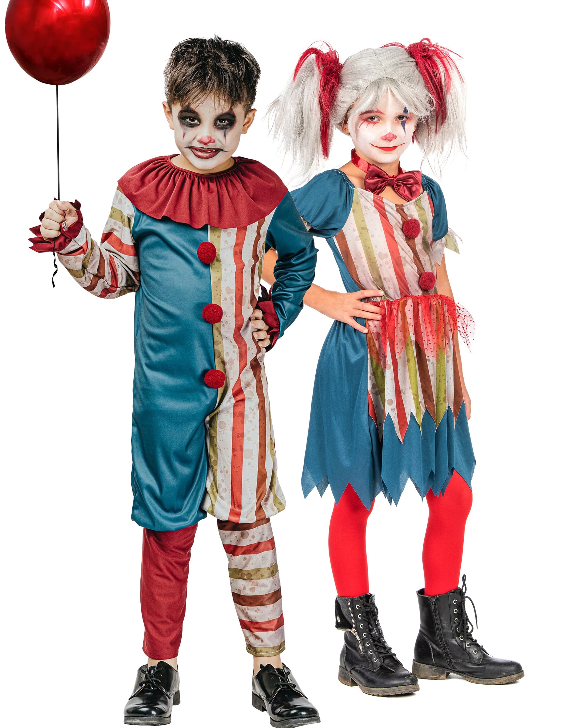 Buntes Halloween Partnerkostüm für Kinder Buntes Halloween Partnerkostüm für Kinder von BCI