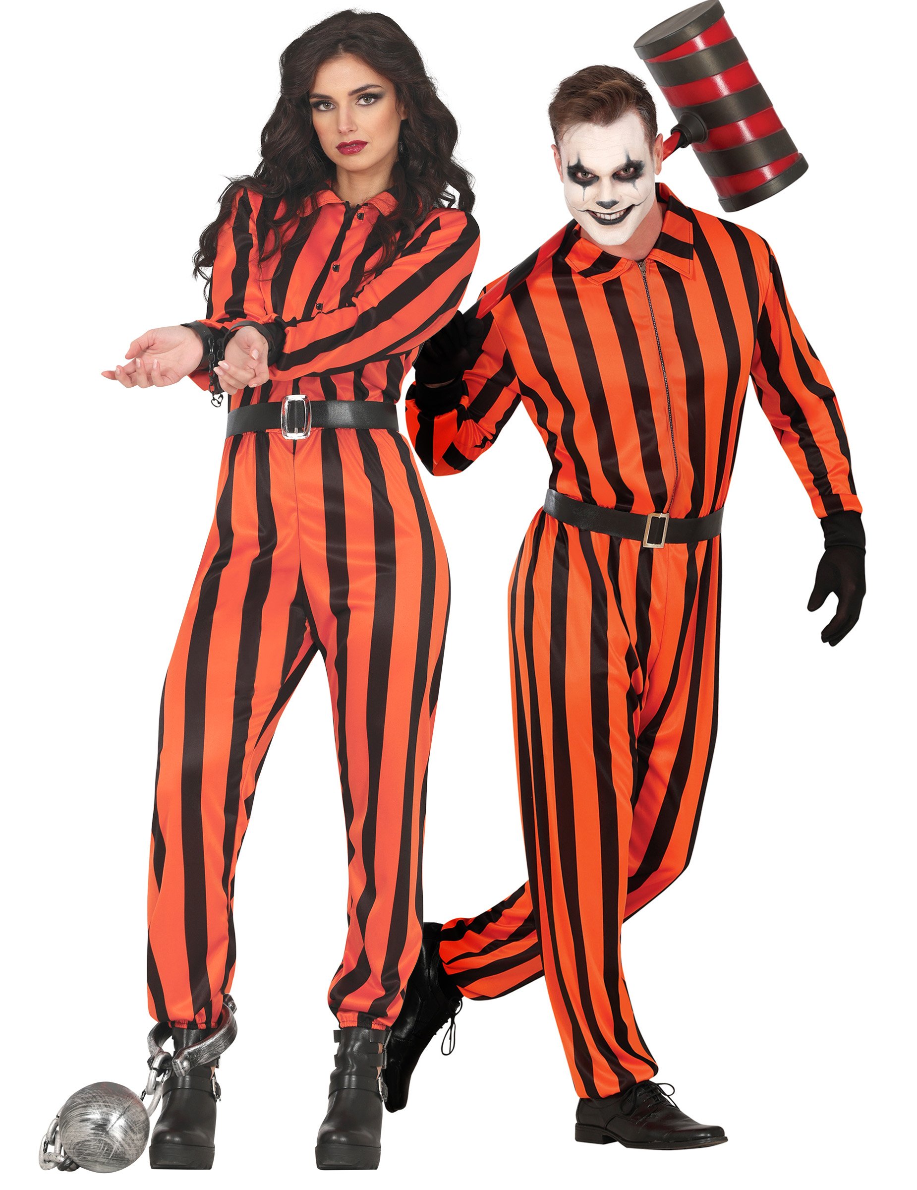 Harley Quinn Gefangene Paarkostüm für Erwachsene Harley Quinn Gefangene Paarkostüm für Erwachsene von BCI