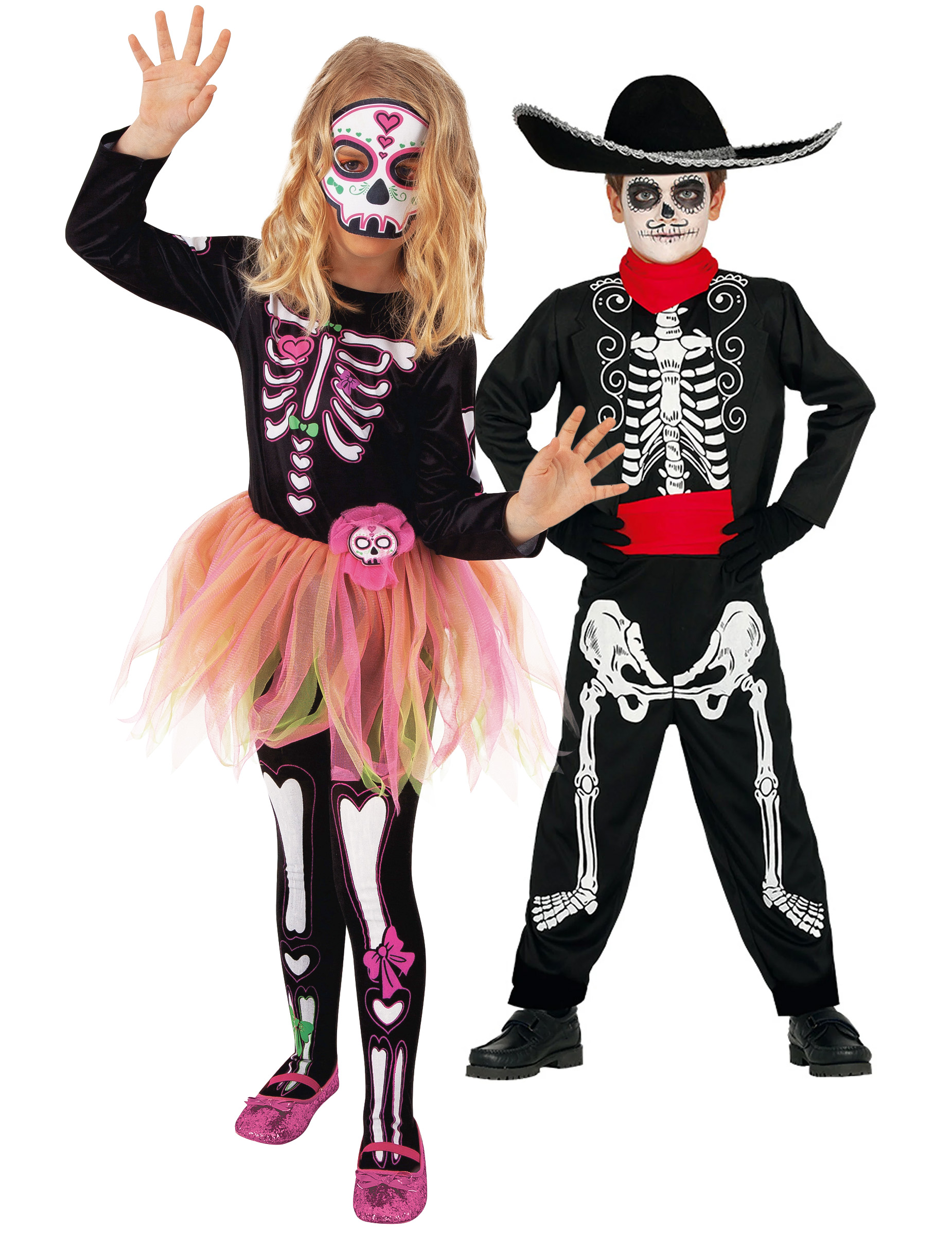 Kinder Paarkostüm Tag der Toten Kinder Paarkostüm Tag der Toten von BCI