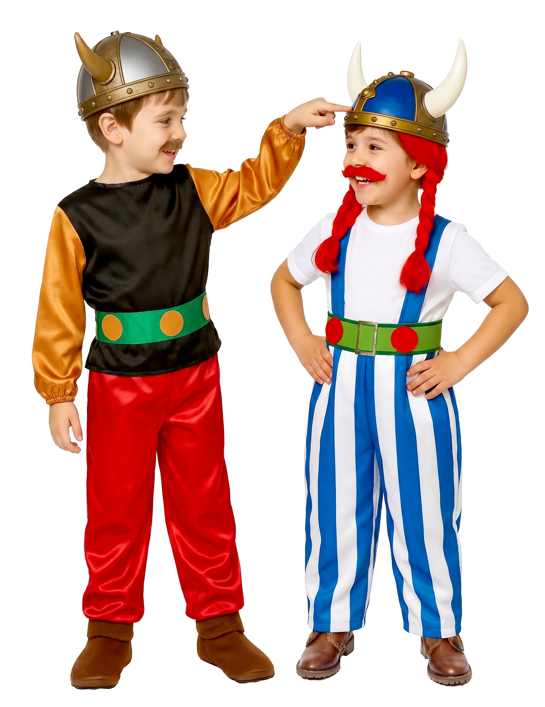 Kleiner und großer Gallier Kinder-Partnerkostüm Kleiner und großer Gallier Kinder-Partnerkostüm von BCI