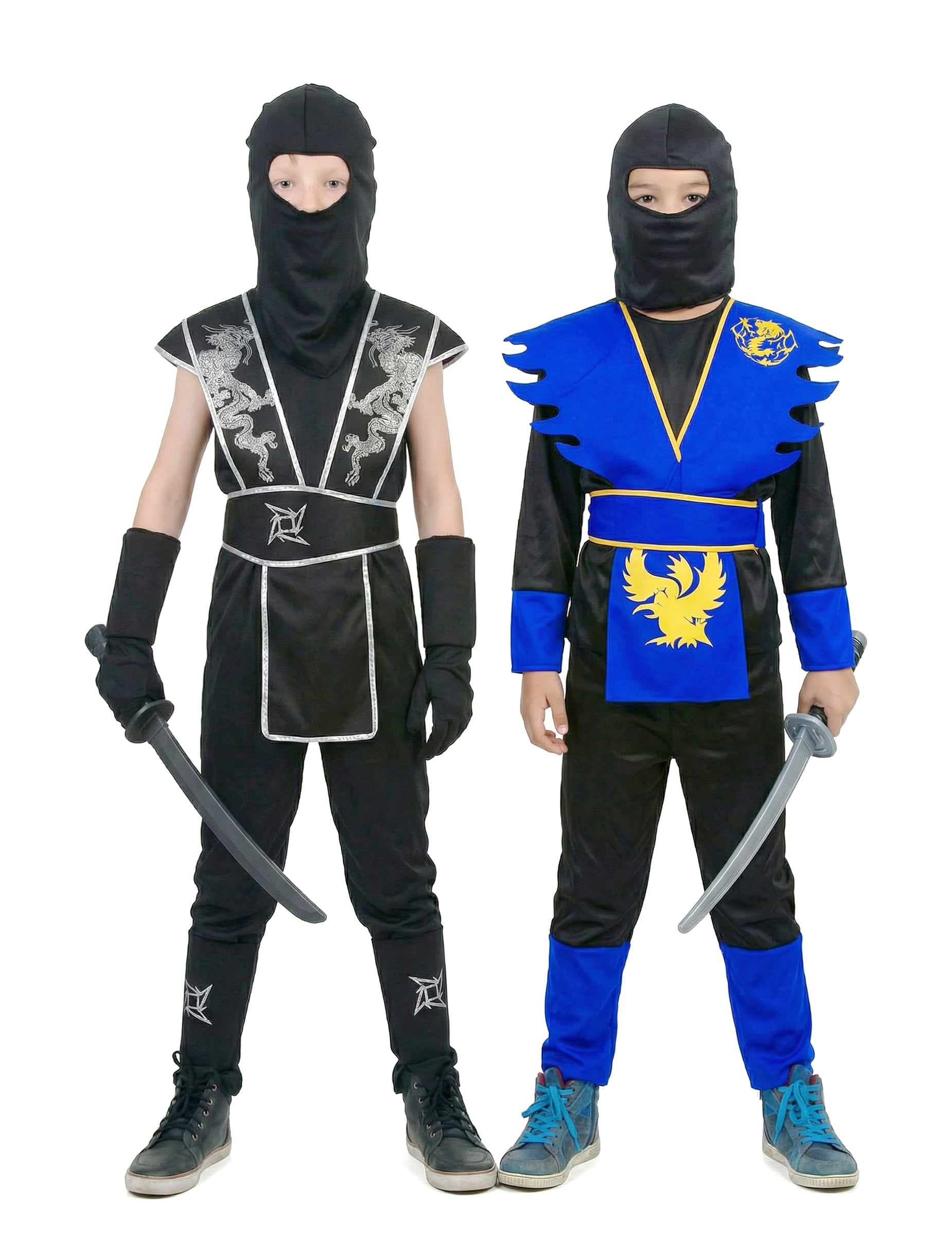 Ninja-Partnerkostüm für Kinder Ninja-Partnerkostüm für Kinder von BCI