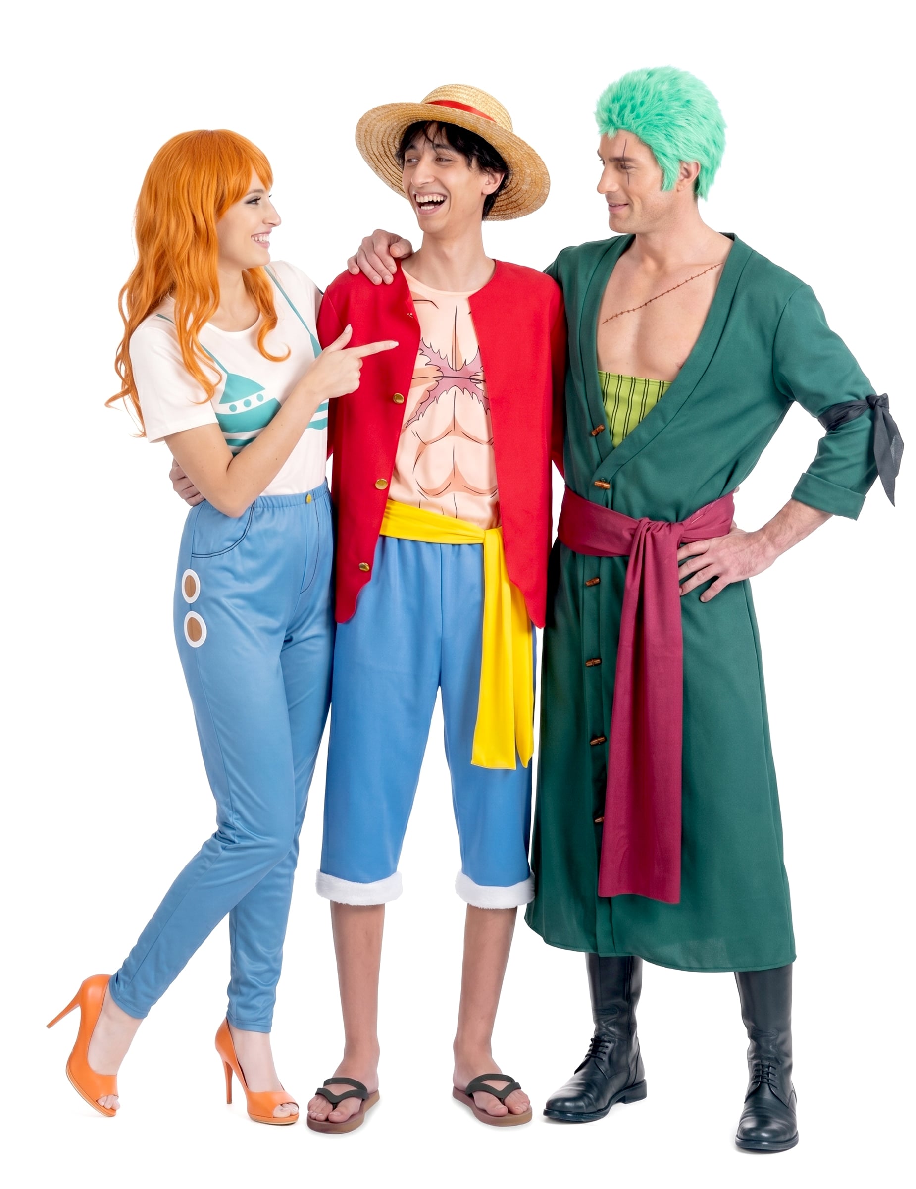 One Piece Gruppen-Kostüm für Erwachsene One Piece Gruppen-Kostüm für Erwachsene von BCI
