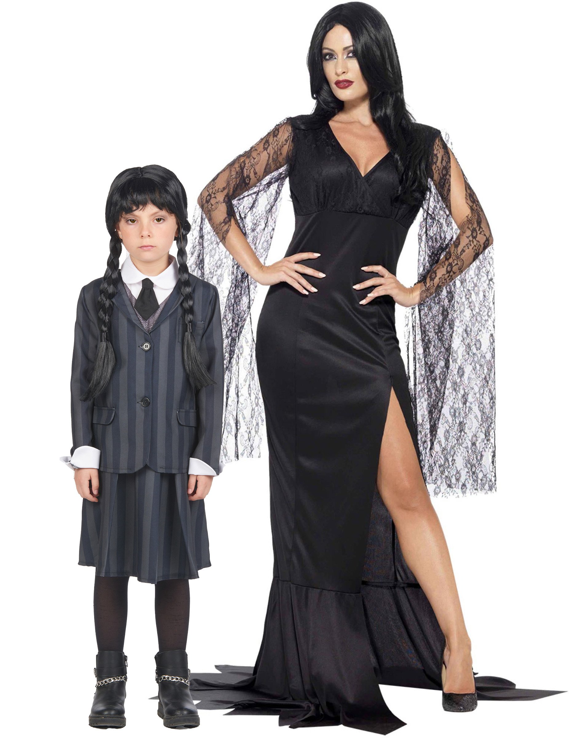 Familie Morbid Paarkostüm für Erwachsene und Kind Familie Morbid Paarkostüm für Erwachsene und Kind von BCI