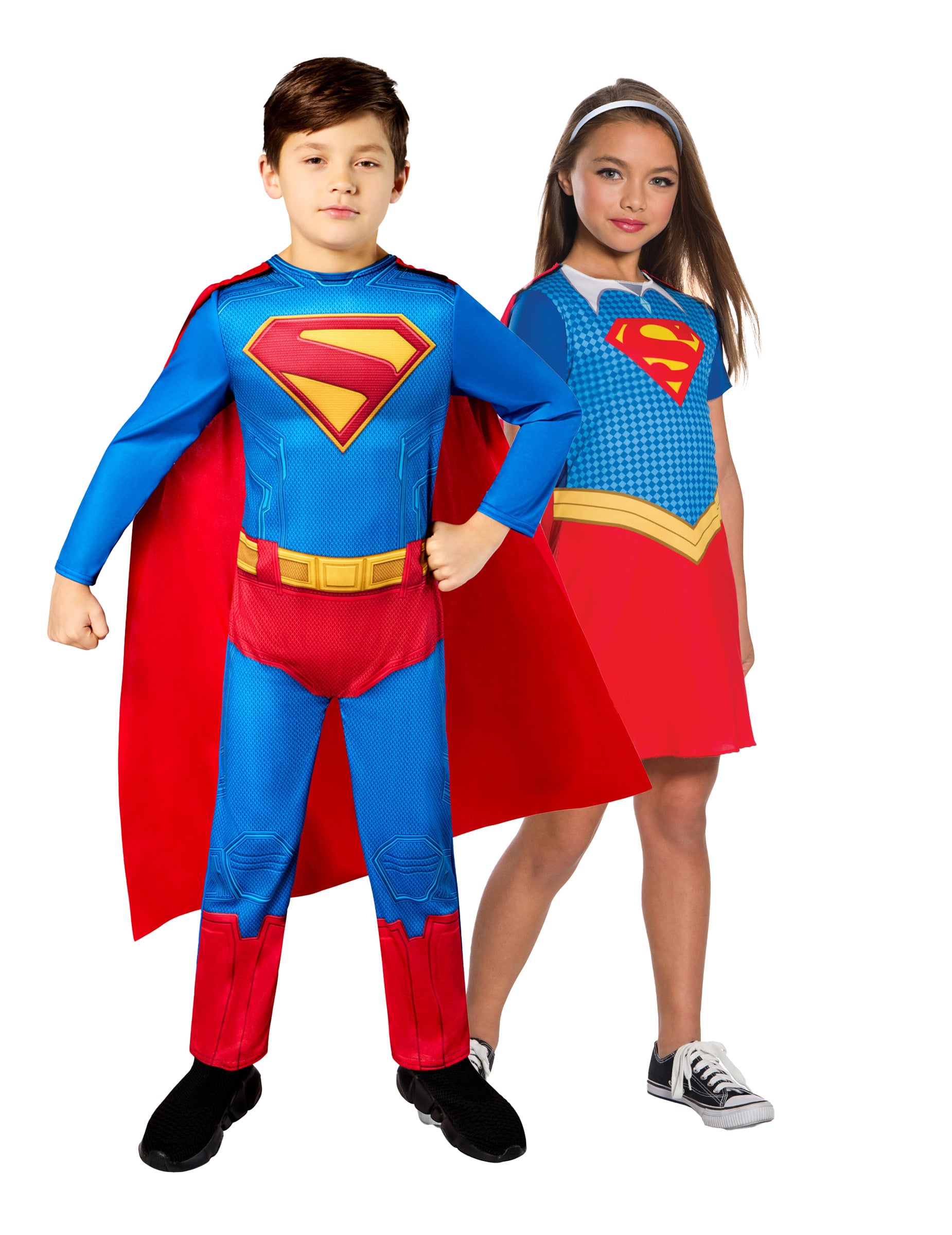 Superman und Supergirl Kinder-Partnerkostüm Superman und Supergirl Kinder-Partnerkostüm von BCI