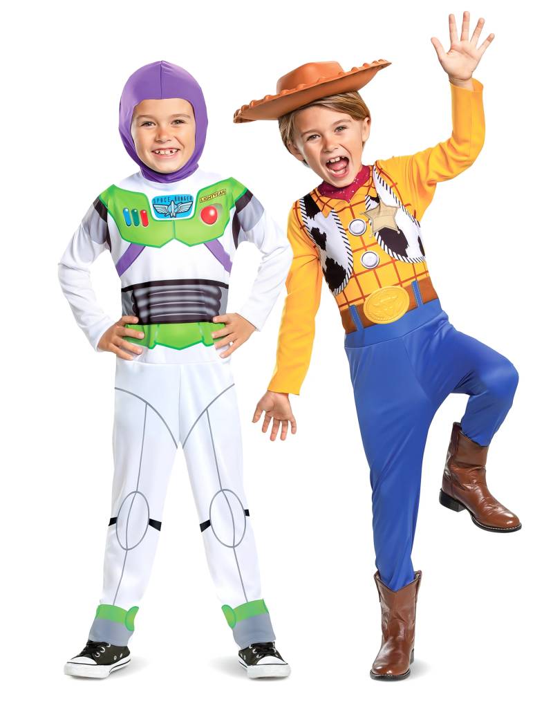 Toy Story Woody und Buzz Lightyear Paarkosüm Kinder von BCI