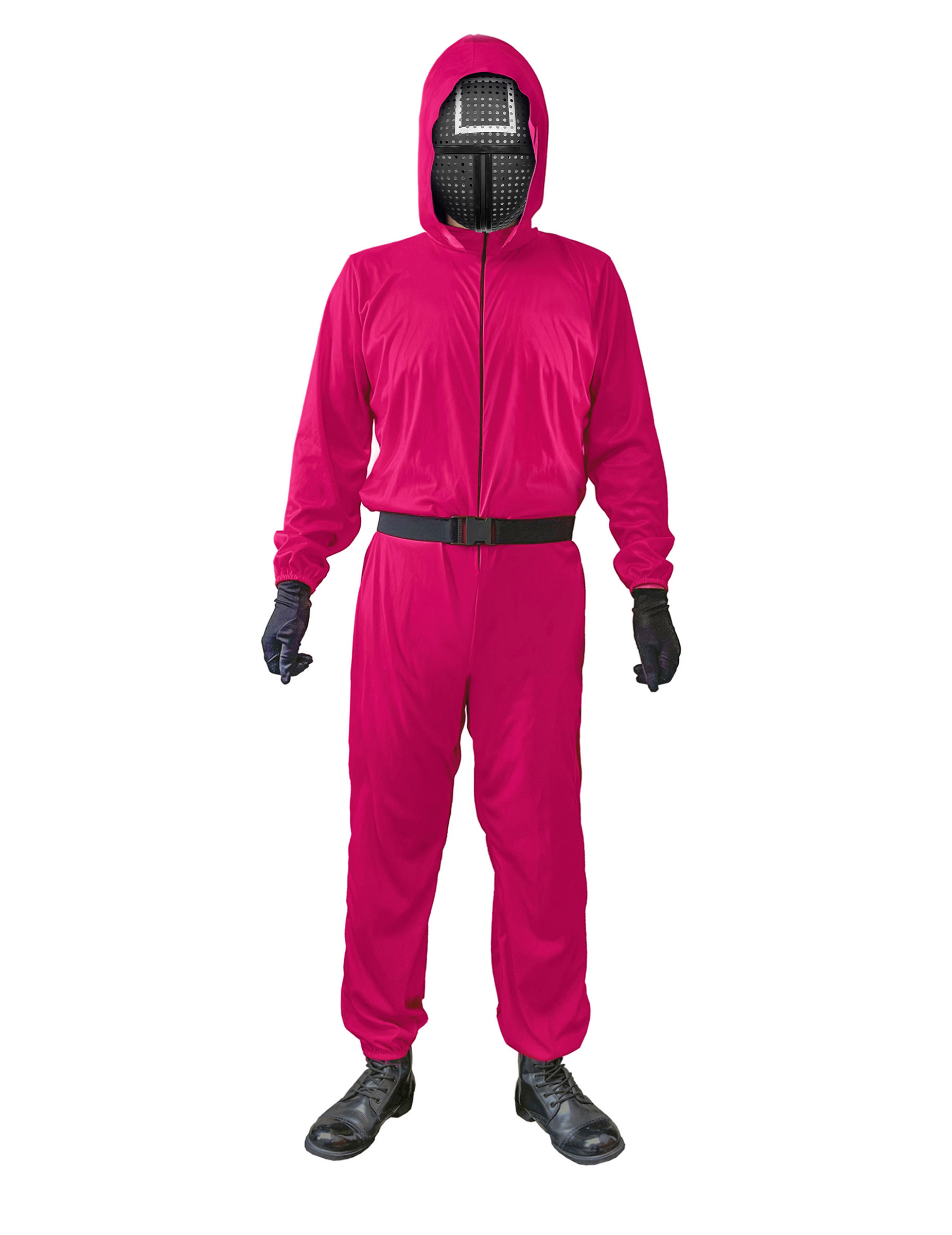 Wächter-Kostüm Maske Viereck 5-teilig pink Wächter-Kostüm Maske Viereck 5-teilig pink von BCI