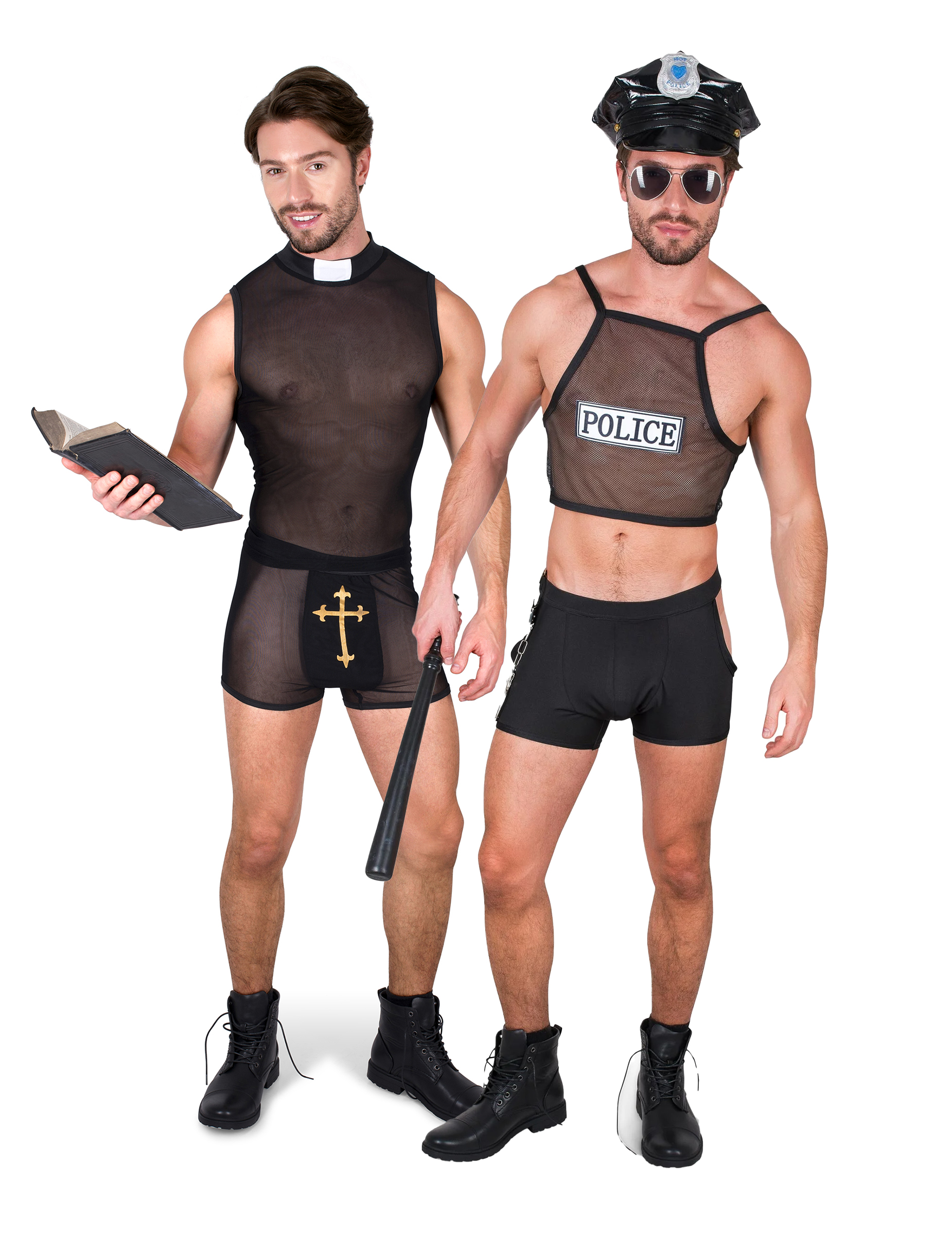 freizügiges Pärchenkostüm für Erwachsene freizügiges Pärchenkostüm für Erwachsene von BCI