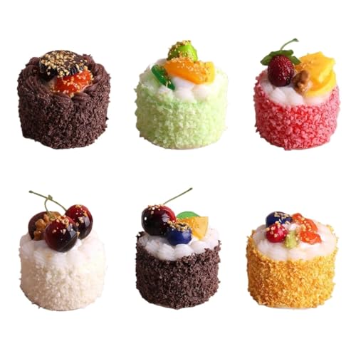 BCJMKDX künstliches Brot, Lebensmittel 6 stücke Realistische Künstliche Kuchen Modell Gefälschte Kuchen Dessert Modell Fotografie Requisiten Shop Display Gefälschte Desserts BCJMKDX künstliches Brot, Lebensmittel 6 stücke Realistische Künstliche Kuchen Modell Gefälschte Kuchen Dessert Modell Fotografie Requisiten Shop Display Gefälschte Desserts von BCJMKDX