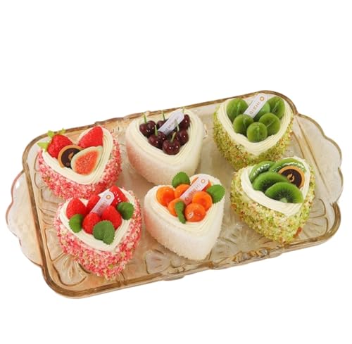 BCJMKDX künstliches Brot, Lebensmittel 6 stücke Realistische Künstliche Kuchen Verschiedene Gefälschte Kuchen Desserts Simulation Lebensmittel Modell Fotografie Prop Gefälschte Desserts BCJMKDX künstliches Brot, Lebensmittel 6 stücke Realistische Künstliche Kuchen Verschiedene Gefälschte Kuchen Desserts Simulation Lebensmittel Modell Fotografie Prop Gefälschte Desserts von BCJMKDX
